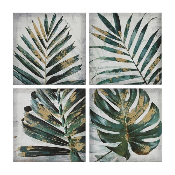 Set 4 tablouri Tropicho Palm