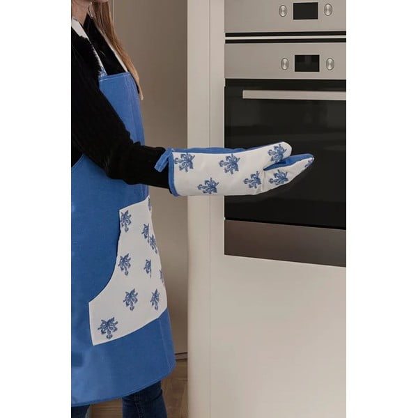Mănuși de bucătărie 2 buc. din in Celesse – Mila Home