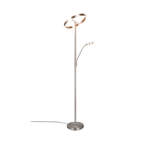 Lampadar argintiu LED (înălțime 180 cm) Willis – Trio-image-3