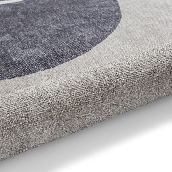 Covor tip traversă gri lavabil din amestec de bumbac 60x170 cm Whisper – Think Rugs-image-3