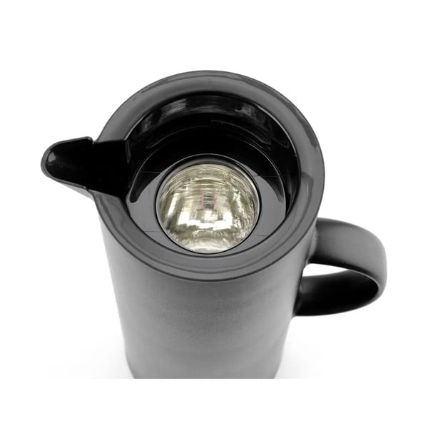 Fierbător termic din oțel inoxidabil negru, 1 l, Hendi-image-4