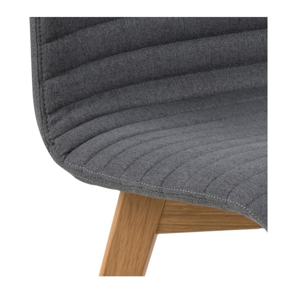 Scaune de dining gri/natural 2 buc. Arosa – Actona-image-4