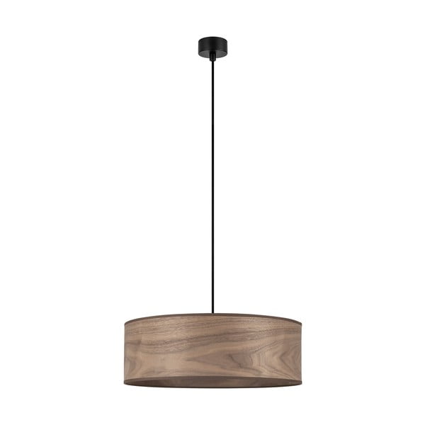 Lustră din furnir de nuc Sotto Luce TSURI XL, ø 45 cm
