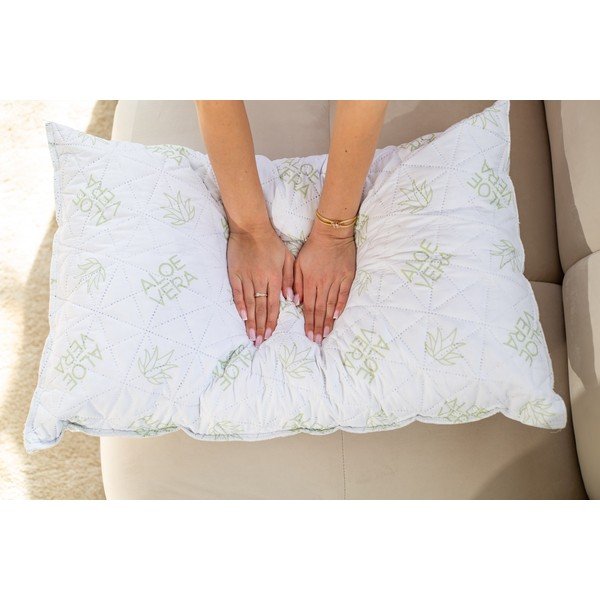 Pernă cu umplutură de spumă cu memorie 45x75 cm Luxury Aloe Vera – B.E.S.-image-1