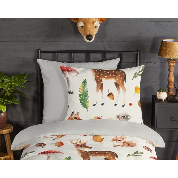 Lenjerie de pat pentru copii din flanelă  140x200 cm – Good Morning-image-2