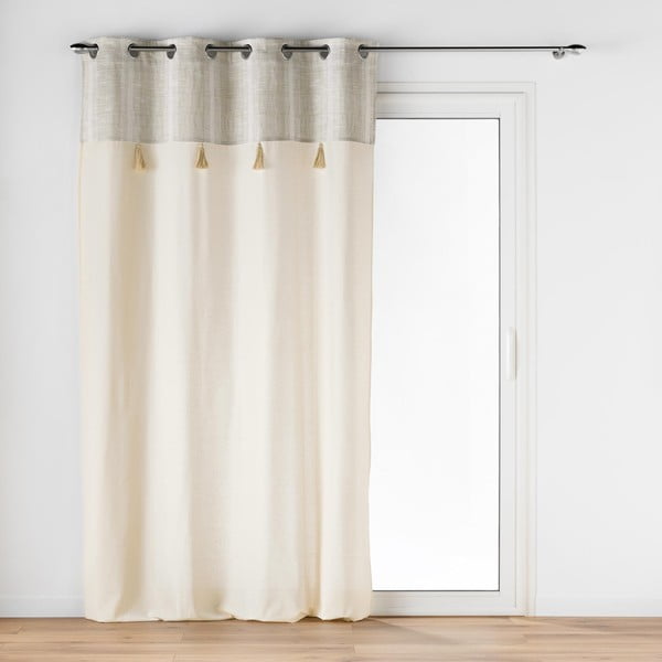 Draperie în culoare naturală 140x240 cm Island – douceur d'intérieur