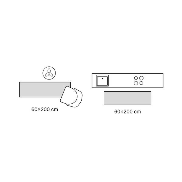 Covor tip traversă gri lavabil 60x200 cm Mano – Vitaus-image-3