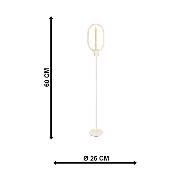 Lampadar alb LED (înălțime 132 cm) Goktug – Squid Lighting-image-4