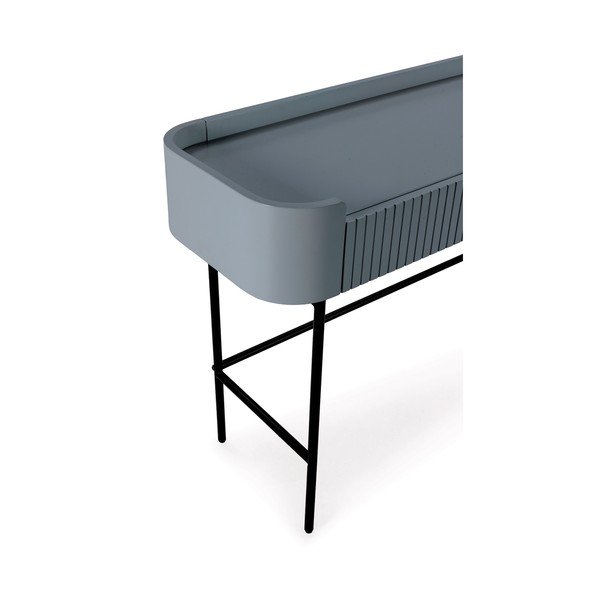 Masă consolă albastră 40x120 cm Willa – MOME-image-4