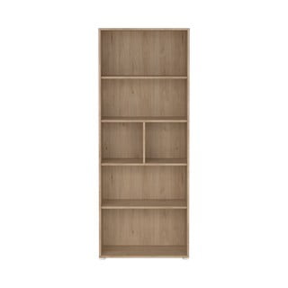 Bibliotecă cu aspect de lemn de stejar 80x205 cm Sign – Tvilum