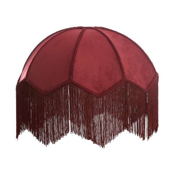 Abajur burgundy ø 45 cm Malacia – Light & Living