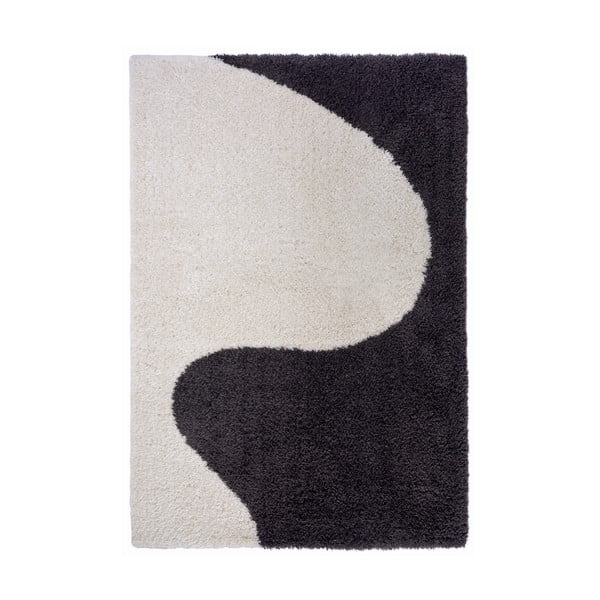 Covor negru-alb 160x230 cm – Elle Decoration