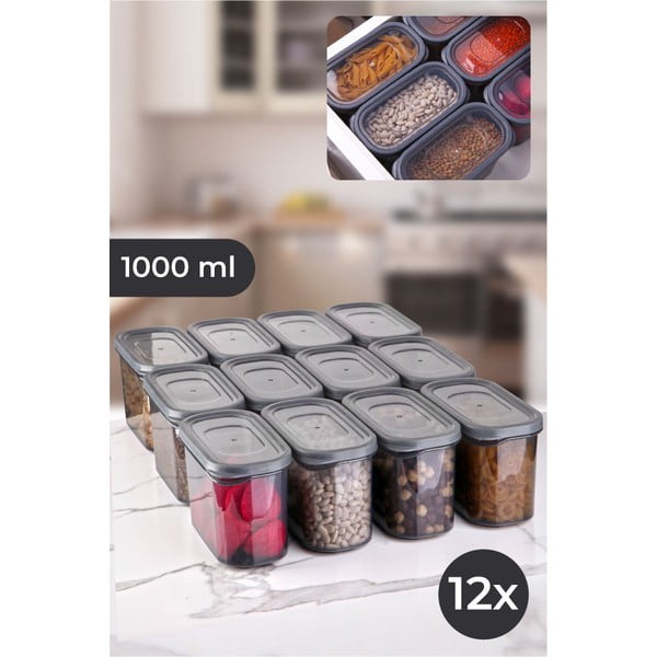 Recipiente 12 buc. pentru alimente – Hermia-image-1