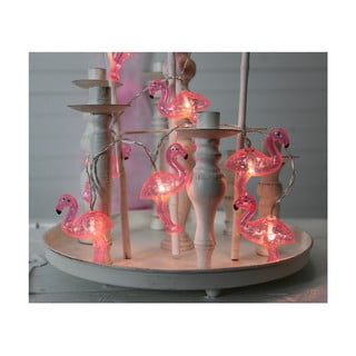 Șirag luminos cu LED Star Trading Go Flamingo, lungime 1,8 m