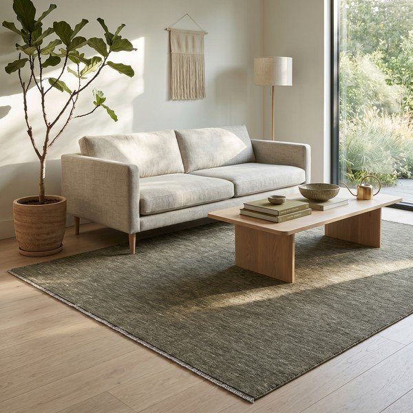 Covor verde închis 160x230 cm Puro – ESTE-image-2