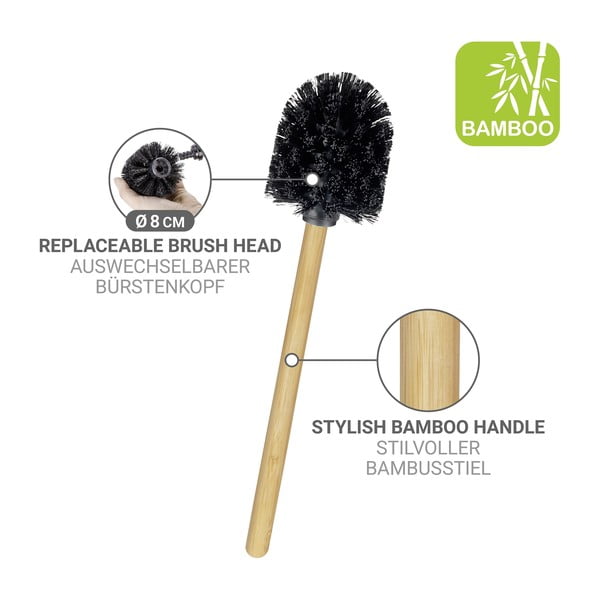 Suport pentru hârtie igienică alb/în culoare naturală din oțel Rivalta – Wenko-image-4