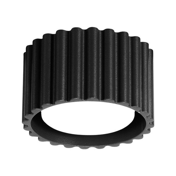 Spot negru din metal ø 10 cm Zora – Sollux