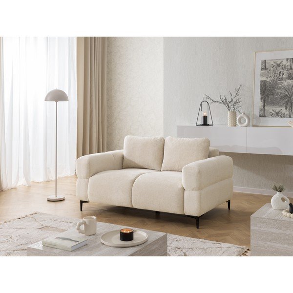 Canapea crem 154 cm Helio – Ropez-image-2