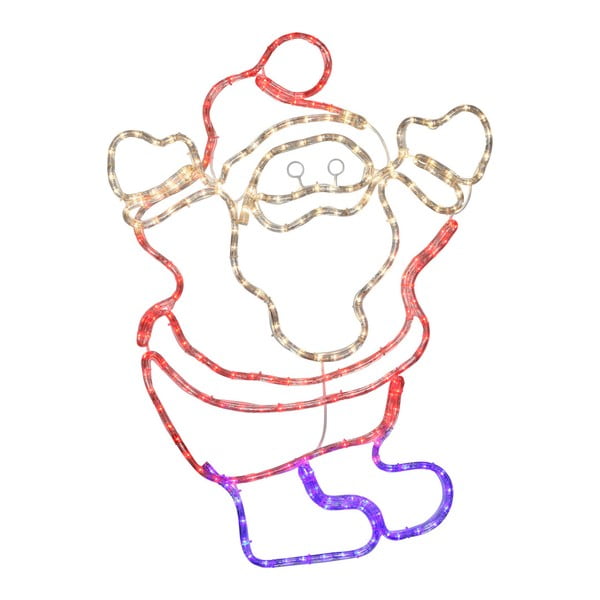 Decorațiune luminoasă cu LED Best Season Ropeart Santa Claus