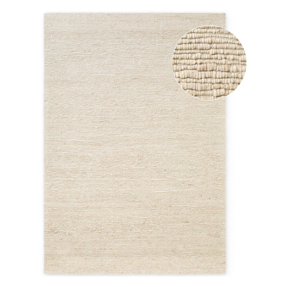Covor crem țesut manual din lână 80x150 cm Bexley Woolwich – Ted Baker