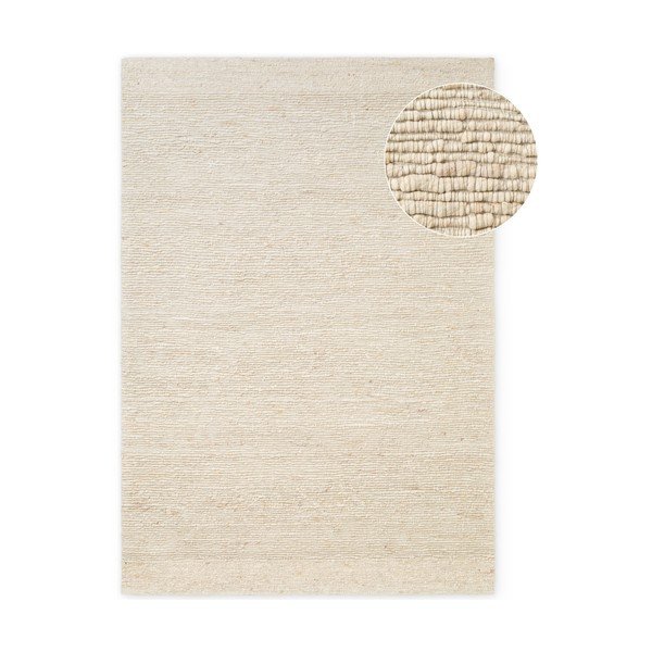 Covor crem țesut manual din lână 120x170 cm Bexley Woolwich – Ted Baker