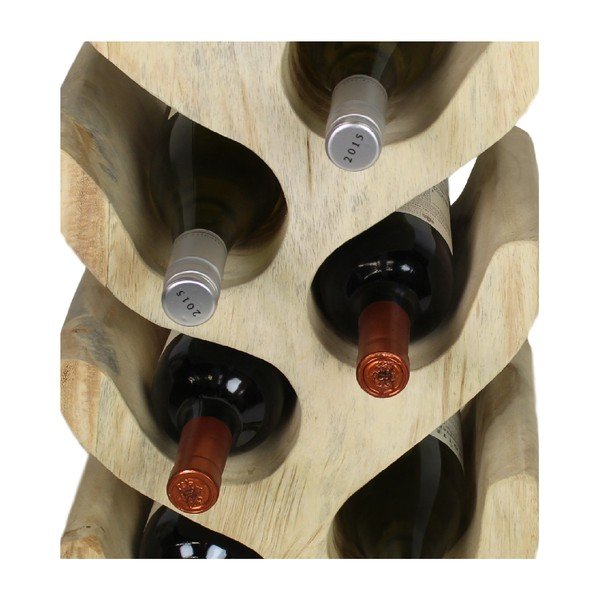 Raft pentru sticle de vin din lemn exotic număr sticle 6 - HSM collection-image-3