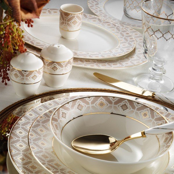Set veselă din porțelan Kutahya Lola, 28 piese-image-1