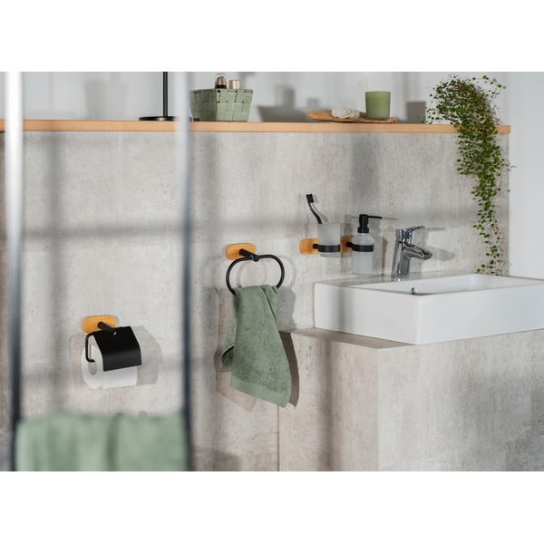 Suport de hârtie igienică autoadeziv din oțel inoxidabil Orea - Wenko-image-4