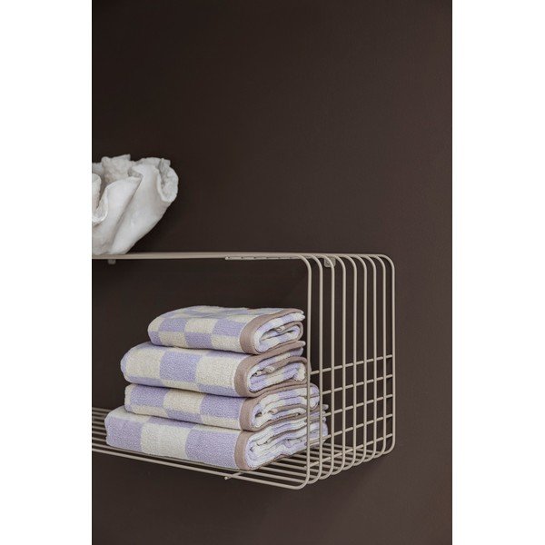 Raft bej etajat din metal 70 cm Wire – Mette Ditmer Denmark-image-1