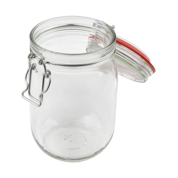 Borcan din sticlă cu închidere ermetică (clip) și garnitură Dr. Oetker Jar, 1,14 l-image-2