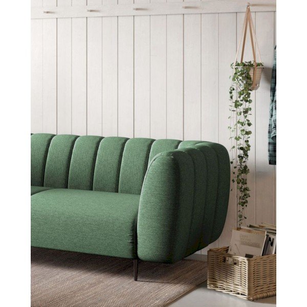 Canapea verde-închis 210 cm Shel – Ghado-image-4