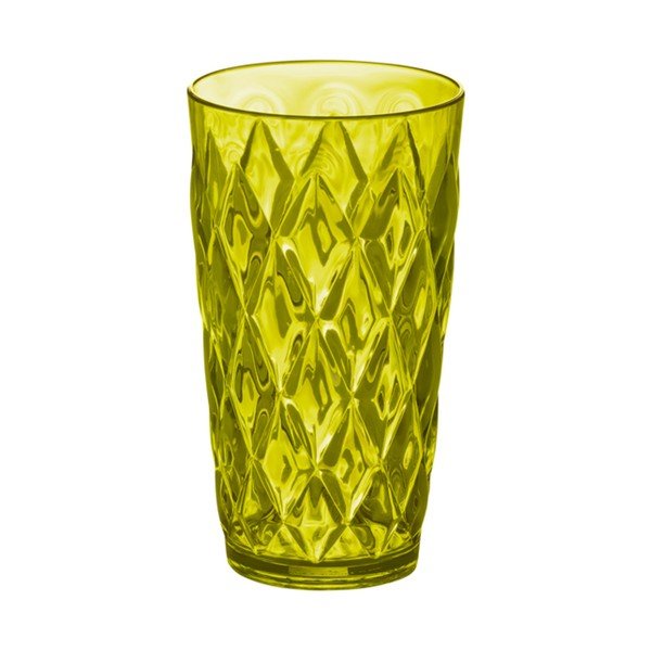 Pahar din plastic Koziol, 450 ml, verde