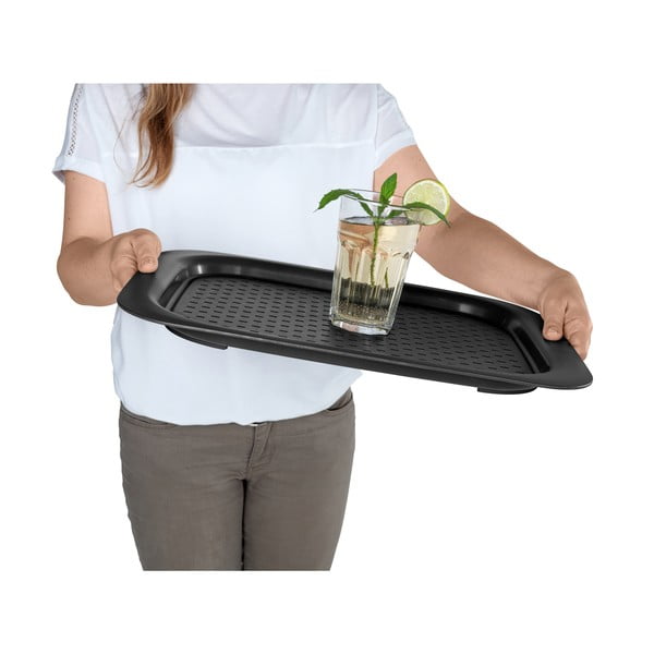 Tavă servire Wenko Black Outdoor Kitchen, negru-image-4