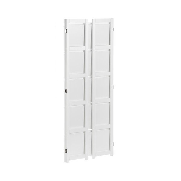 Etajeră pliabilă albă 56x148 cm - Casa Selección-image-2