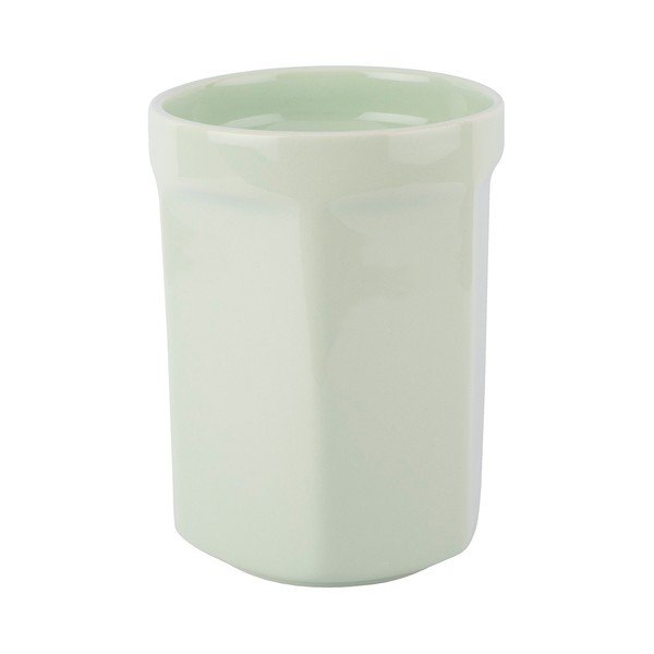 Recipient din ceramică pentru ustensile de bucătărie Tantitoni Punny, verde