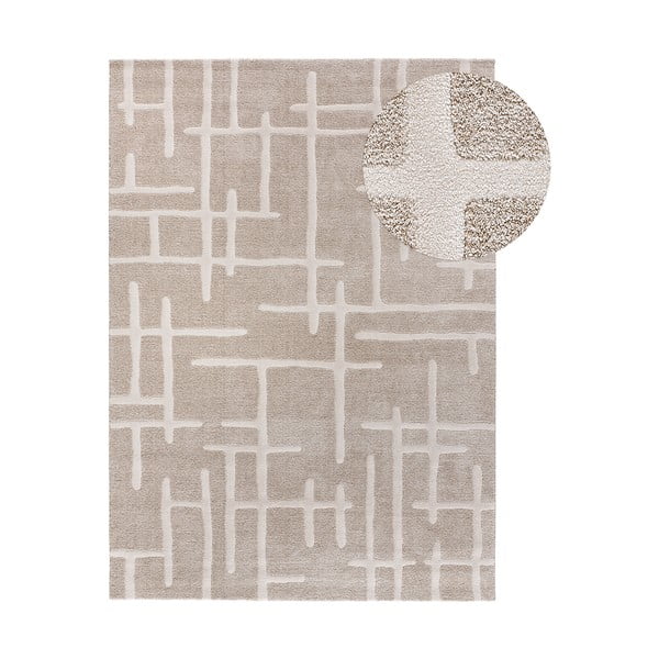 Covor bej 160x230 cm Caledonia – Universal