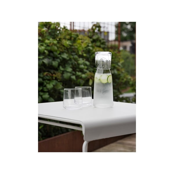 Masă de dining albă din metal 58x75 cm A-Café – Zone-image-4