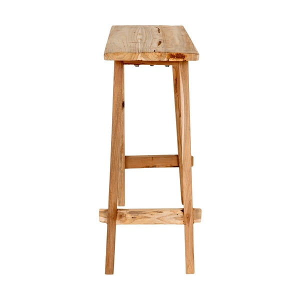 Masă consolă din lemn de tec 30x90 cm Girona – House Nordic-image-4