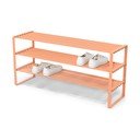 Pantofar somon din oțel 100x48,5x29 cm Rex – Spinder Design