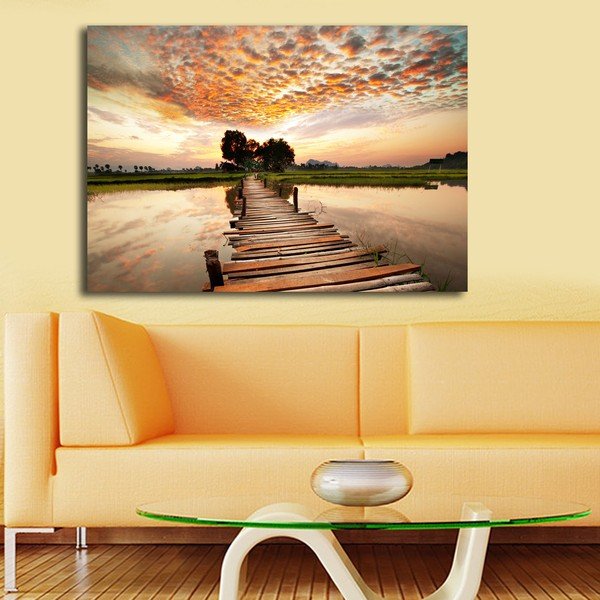 Tablou pe pânză Dawn, 100 x 70 cm-image-1