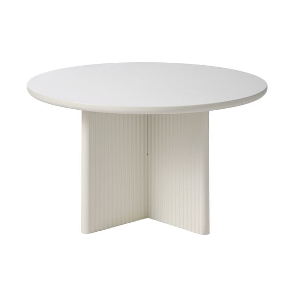 Măsuță de cafea gri deschis rotundă ø 80 cm Palma – Unique Furniture