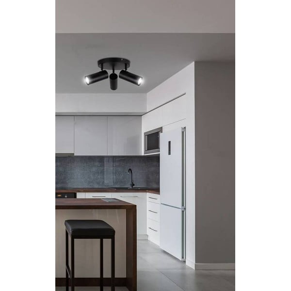 Spot negru din metal Colly – Candellux Lighting-image-1