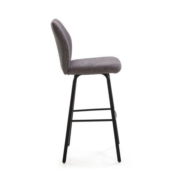 Scaune de bar gri-închis 2 buc. 75 cm Pol – Marckeric-image-3