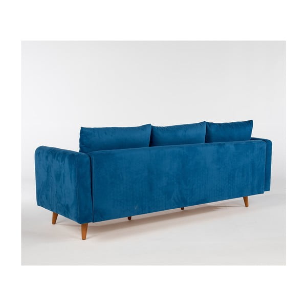 Canapea albastru-închis 215 cm Sofia – Balcab Home-image-3