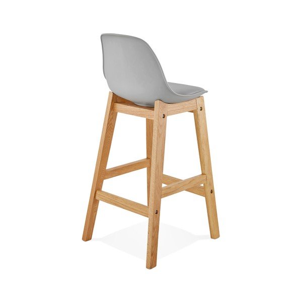 Scaun de bar Kokoon Elody, înălțime 86,5 cm, gri-image-1