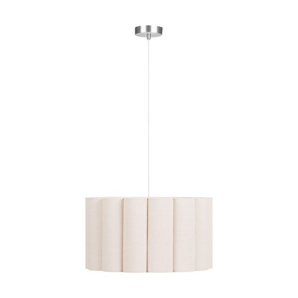 Lustră bej din in ø 45 cm Watton – House Nordic