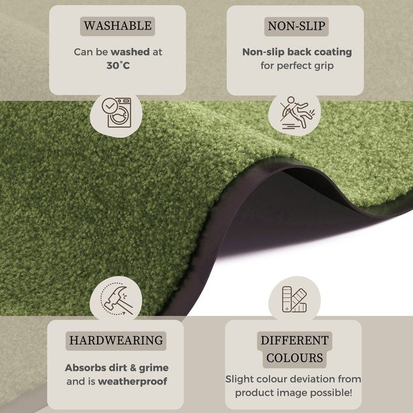 Covor Hanse Home Wash & Clean, 39 x 58 cm, verde-image-2