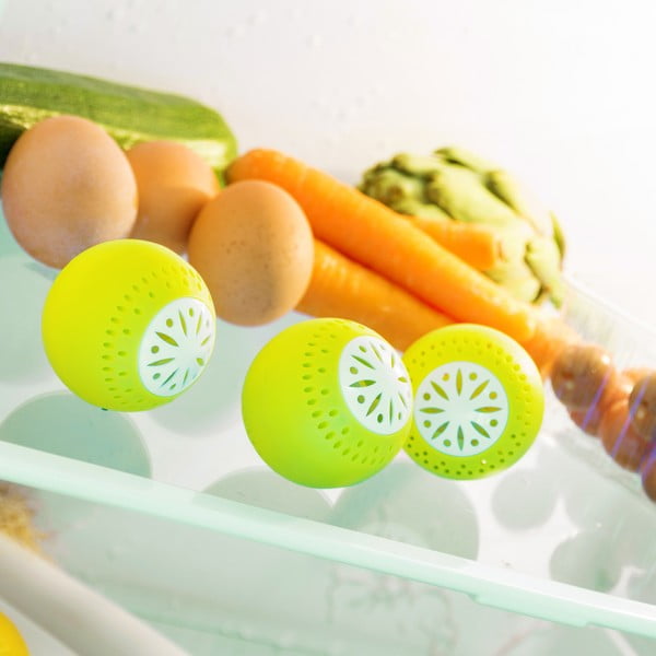 Set 3 bile pentru îndepărtarea mirosului neplăcut din frigider InnovaGoods-image-1