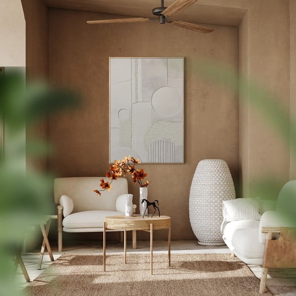 Tablou cu detalii pictate manual 70x100 cm Lan 3D Illusion – Styler-image-1