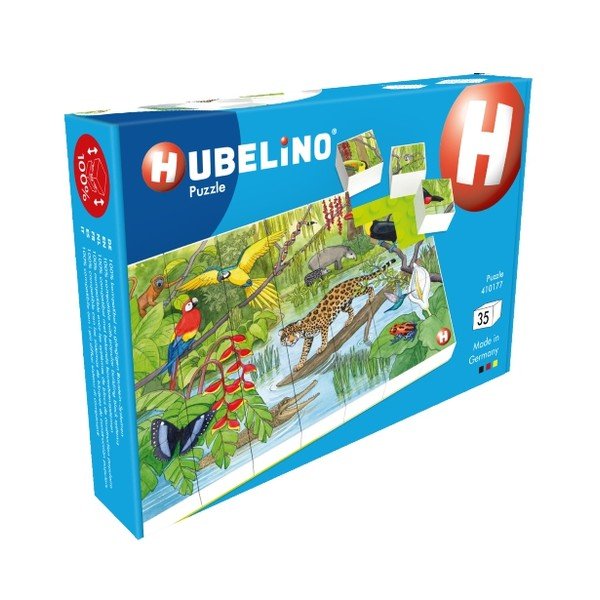 Puzzle pentru copii Pădurea Ecuatorială Hubelino-image-3